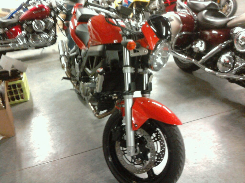 The SV, when it was all shiny and new. It looks much worse now.